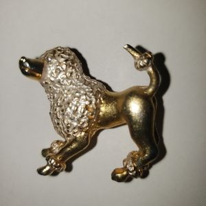 Vintage Poodle Pin